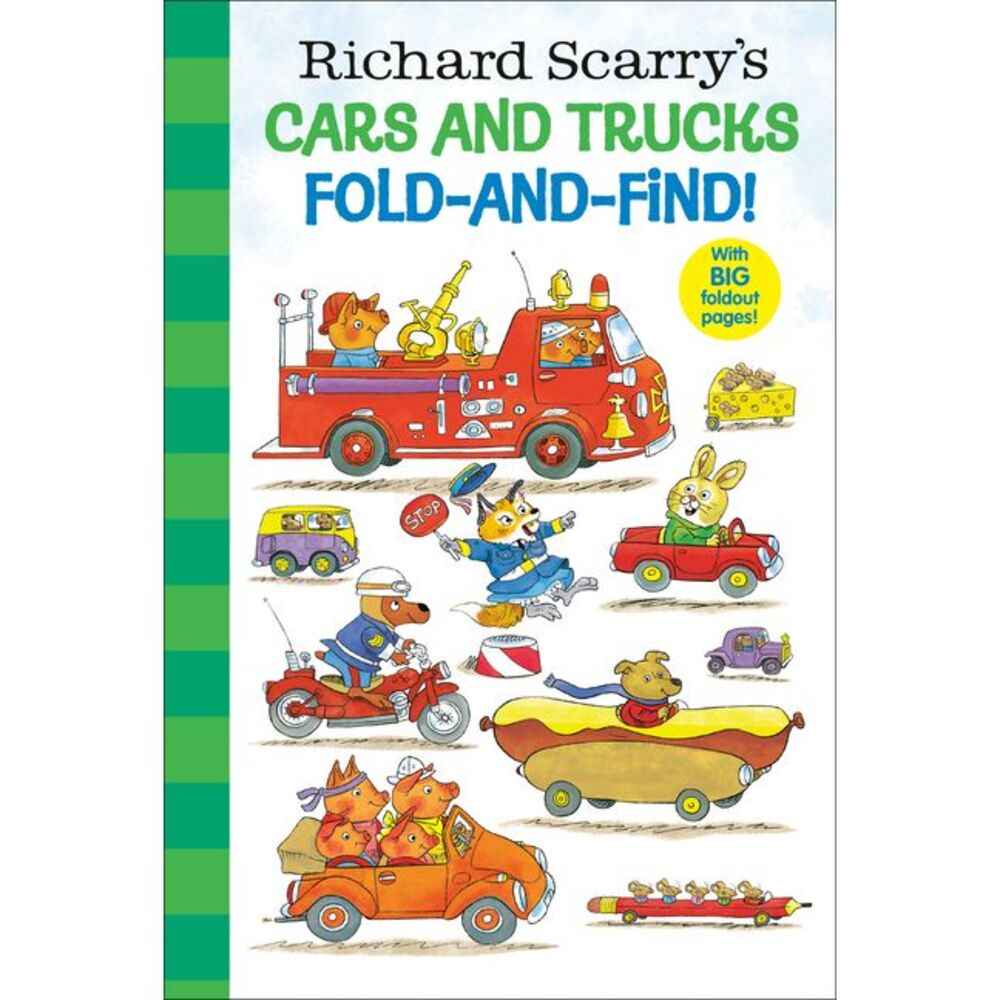 Richard Scarry's Cars and Trucks Fold-And-Find! -- Richard Scarry
